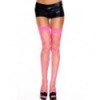 Multi Fence Net Thigh Highs