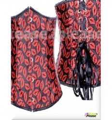 Red Lips Corset