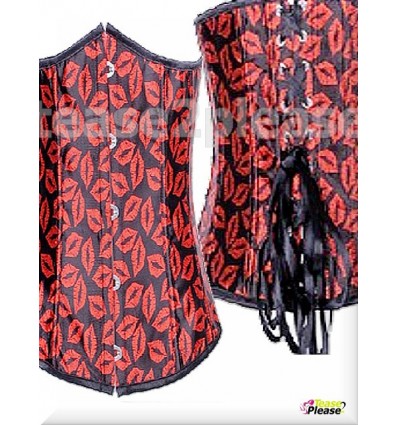 Red Lips Corset