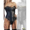 Seductive Front Zipper Corset