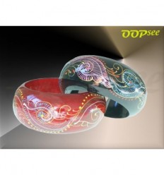 Swirl Bangle (10 colours)