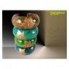 Gold Flower & Leaves Bangle (9 colours)
