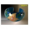 Gold Flower & Leaves Bangle (9 colours)