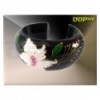 White Flower & Leaves Bangle (10 colours)
