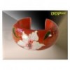 White Flower & Leaves Bangle (10 colours)