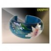 White Flower & Leaves Bangle (10 colours)