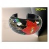 Red Flower & Leaves Bangle (7 colours)