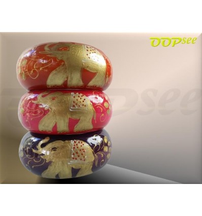 Indian Elephant Bangle (12 colours)