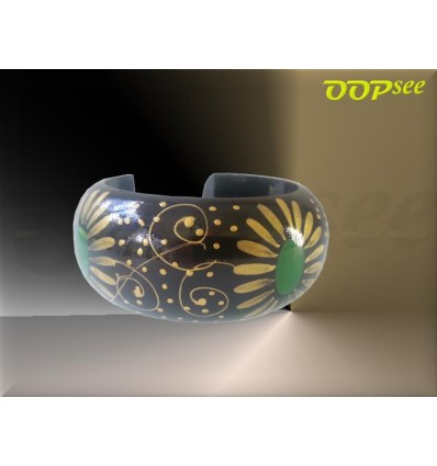 Three Flowers Bangle