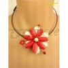 Flower on a String Necklace