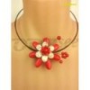 Flower on a String Necklace