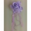 Purple Flower Clip