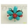 Leather Flower Bracelet (3 colours)