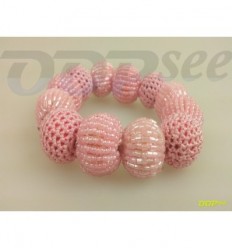 Balls in Pink Bracelet