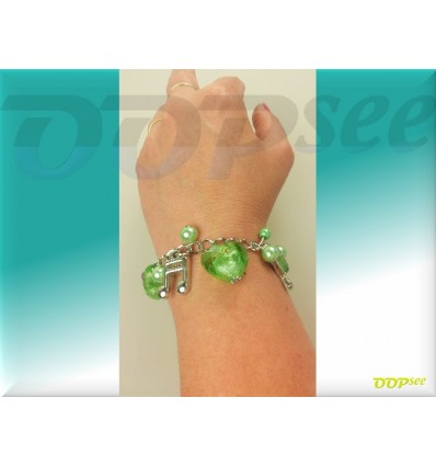 Musical lime Bracelet