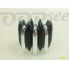 Black-Silver Rods Bracelet