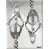 Clover Nipple Clamps with Tripple cock Ring