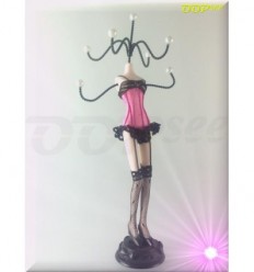 Pink Corset Jewellery Doll