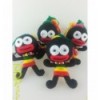 Reggae Girl Key Chain
