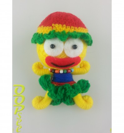 Reggae Dancer Key Chain