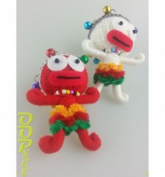 Dancing King Key Chain