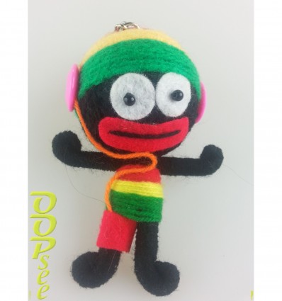Music listener Key Chain