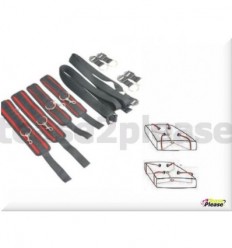 Red Under the Bed Restraints