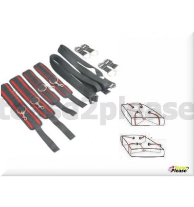 Red Under the Bed Restraints