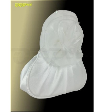 White Triangler beauty bag
