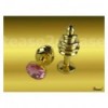 Gold Twisted Butt Plug