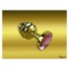 Gold Twisted Butt Plug
