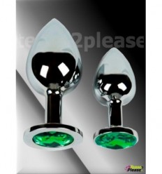 Silver Butt Plug - Large
