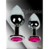 Silver Butt Plug - Large
