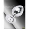 Silver Butt Plug - Large