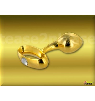 Gold Pure Prostate Butt Plug