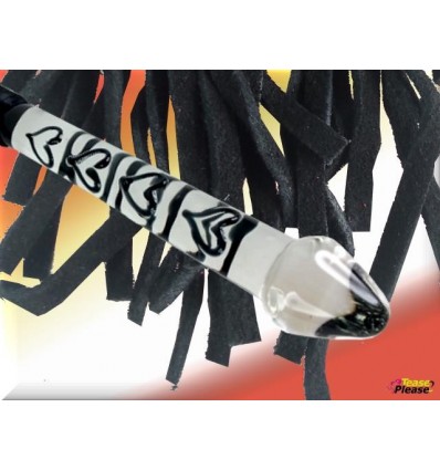 Whip-Dildo Glass combo black
