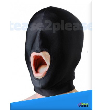 Luxe Blackout Bondage hood
