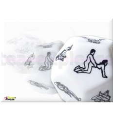 12 sided Erotic lover dice