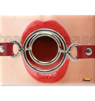 Uneven Metal Ring Gag