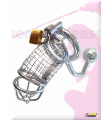 Deluxe Combi Chastity Cage