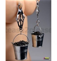 Nipple clamps with Buckets