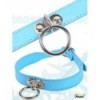 Blue neck collar
