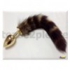 Golden Fox Tail Butplug