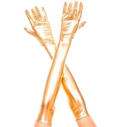 Extra Long Metallic Gloves (6 colours)