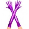 Extra Long Metallic Gloves (6 colours)