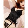 Inviting side Lace-up Corset set