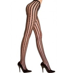 Seamless stripe crochet Pantyhose