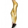 Metallic Footless Leggings