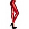 Metallic Footless Leggings