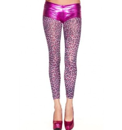 Leopard Footless Leggings